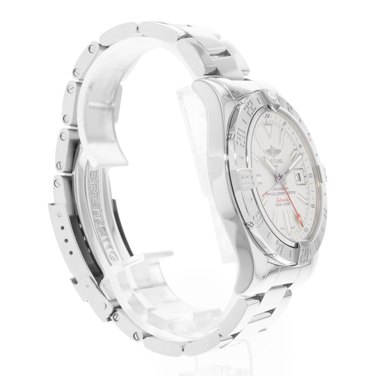 Breitling Avenger II A32390 Silver Dial 43