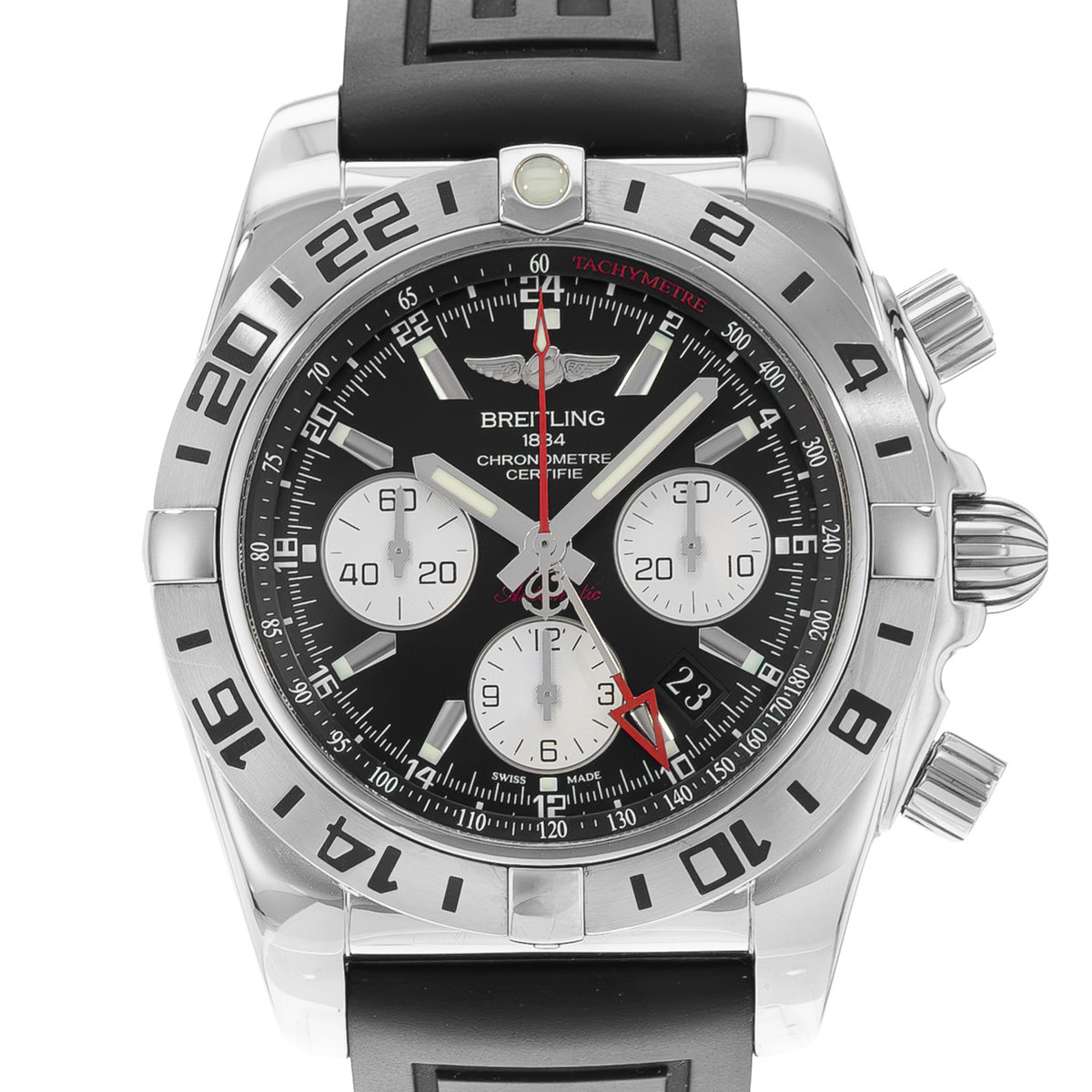 Breitling Chronomat AB0420 Black Dial 44