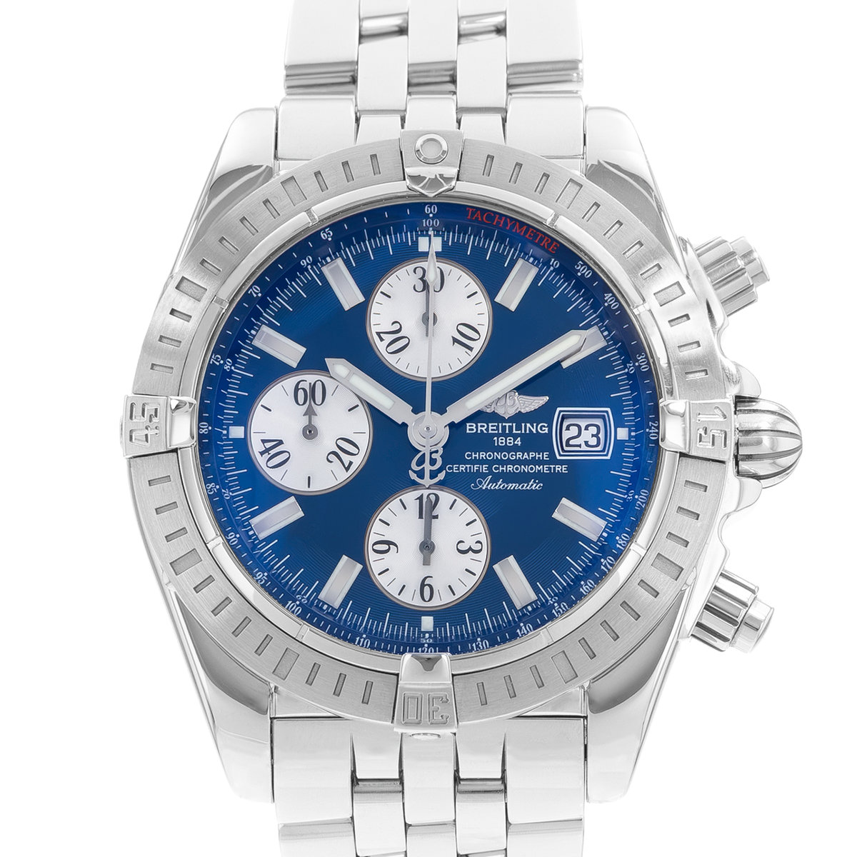 Breitling Chronomat Evolution A13356/A156C45PA Blue Dial 44