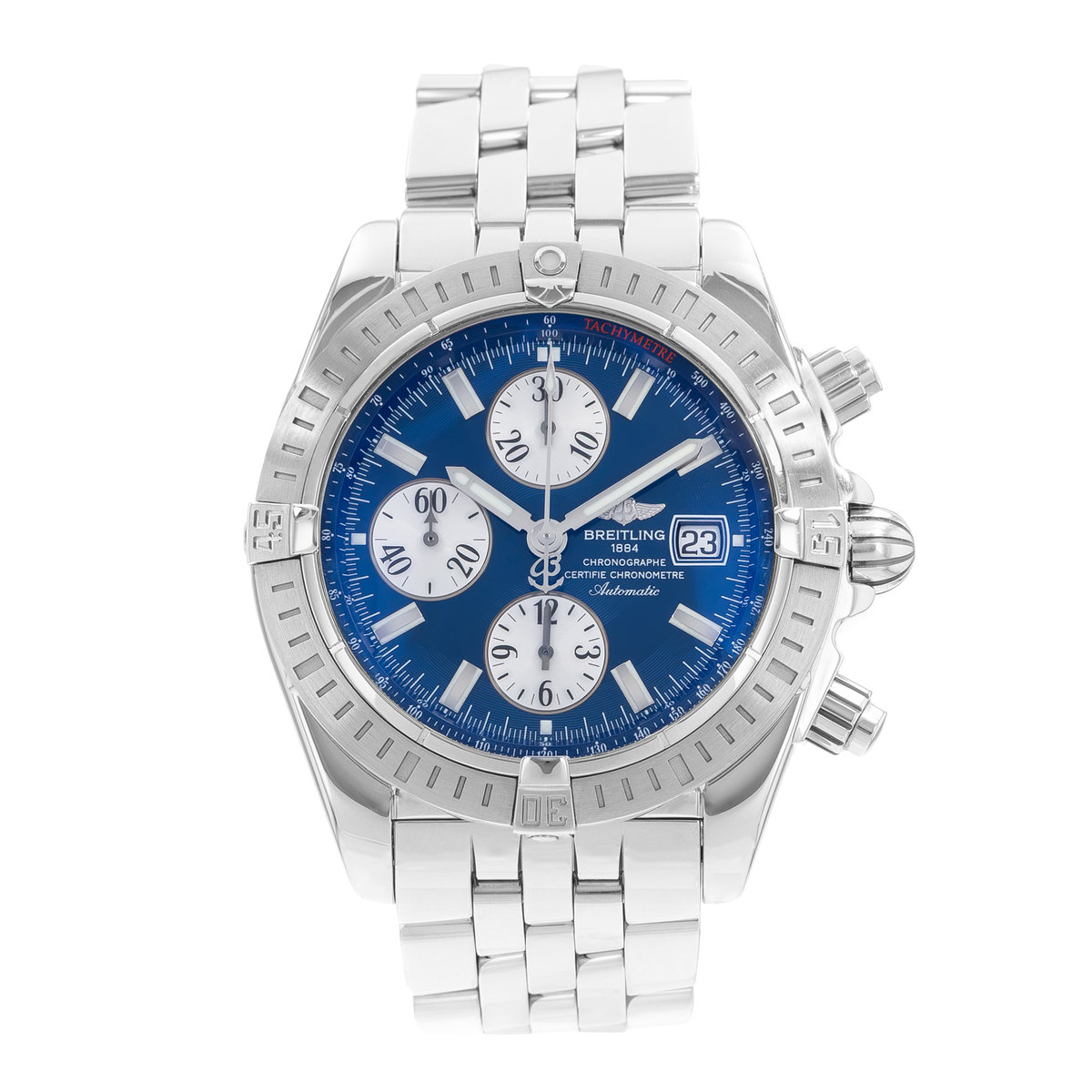 Breitling Chronomat Evolution A13356/A156C45PA Blue Dial 44