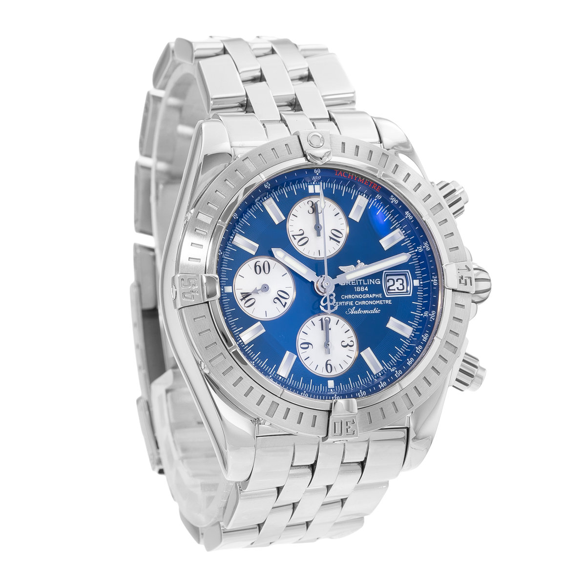Breitling Chronomat Evolution A13356/A156C45PA Blue Dial 44