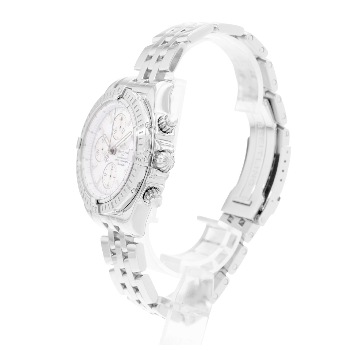 Breitling Chronomat Evolution A156A69PA Mother of pearl Dial 44