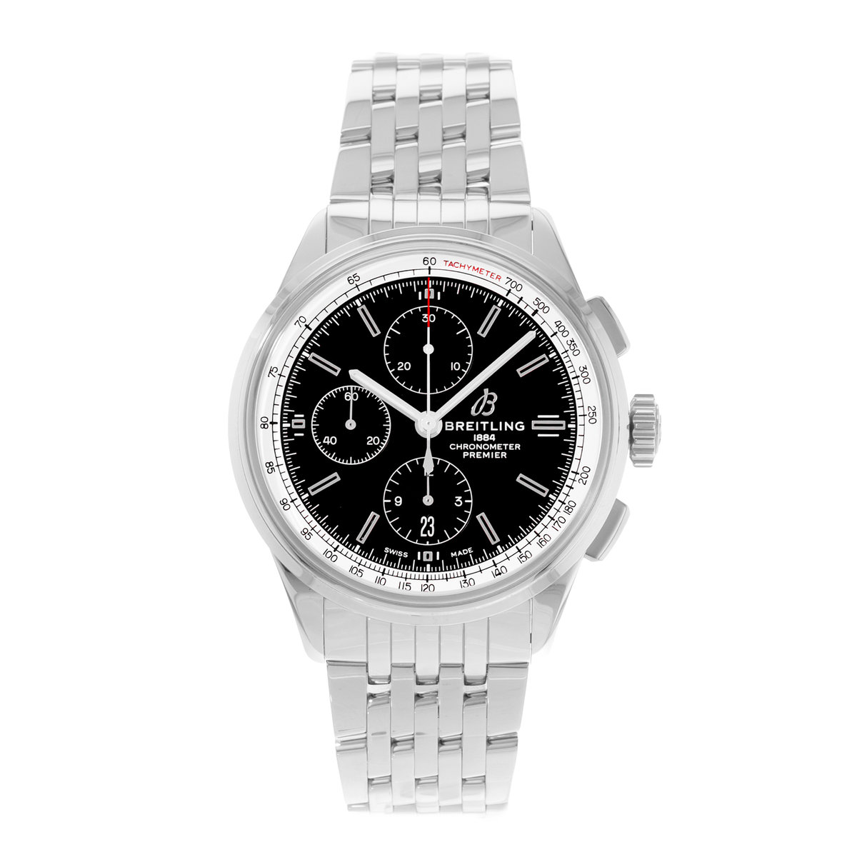 Breitling Premier Chronograph A13315 Black Dial 42