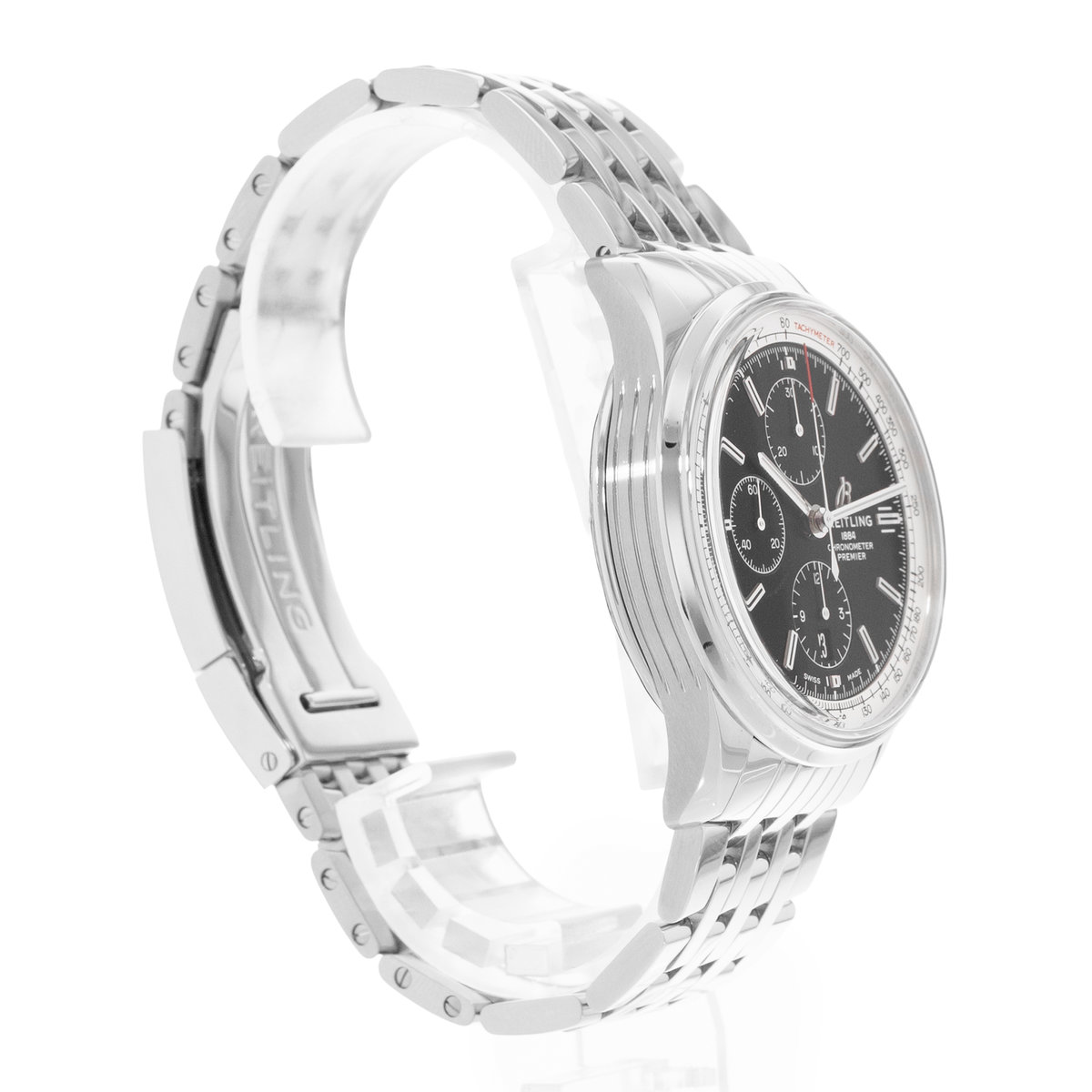 Breitling Premier Chronograph A13315 Black Dial 42