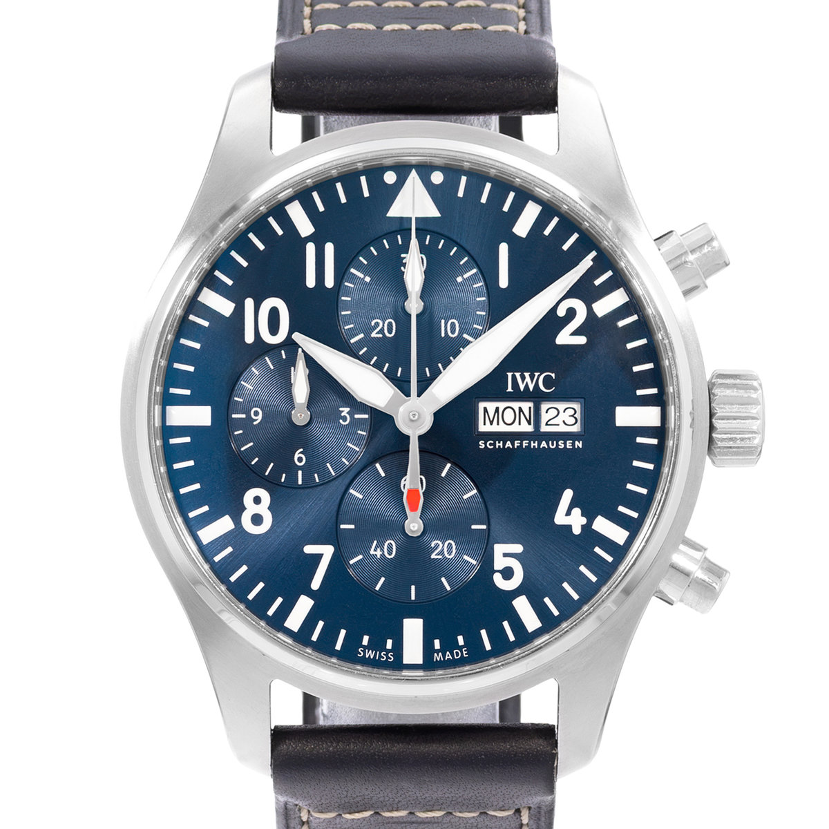 IWC Pilot Chronograph IW378003 Blue Dial 43