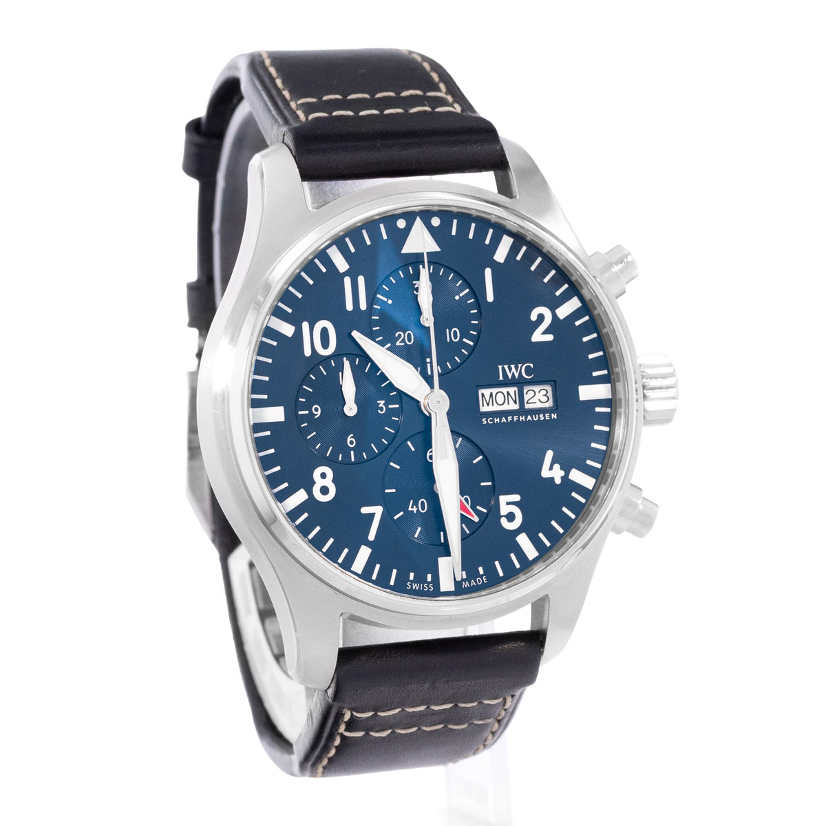 IWC Pilot Chronograph IW378003 Blue Dial 43