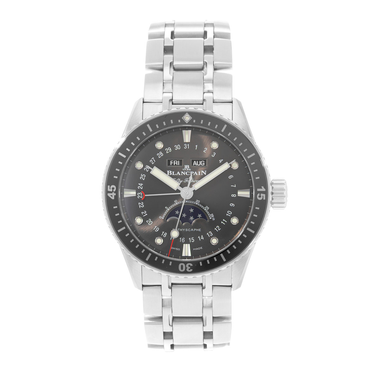 Blancpain Fifty Fathoms Bathyscaphe 5054-1110-70B Grey Dial 43
