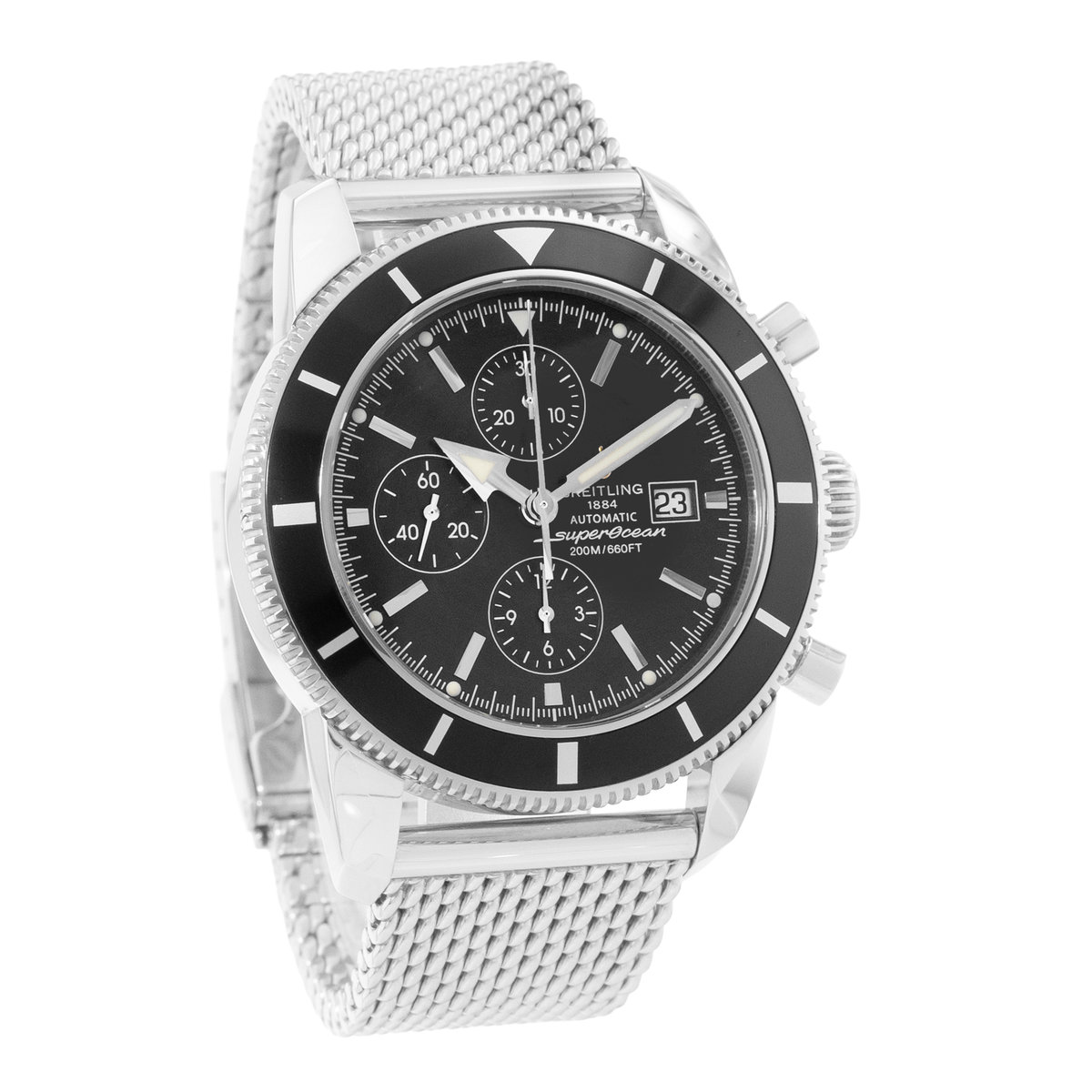 Breitling Superocean Heritage A13320 Black Dial 46