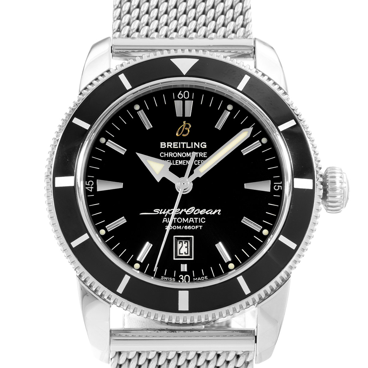 Breitling Superocean Heritage A17320 Black Dial 46