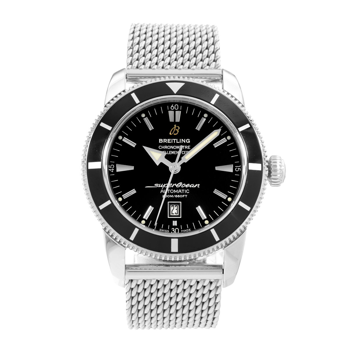 Breitling Superocean Heritage A17320 Black Dial 46