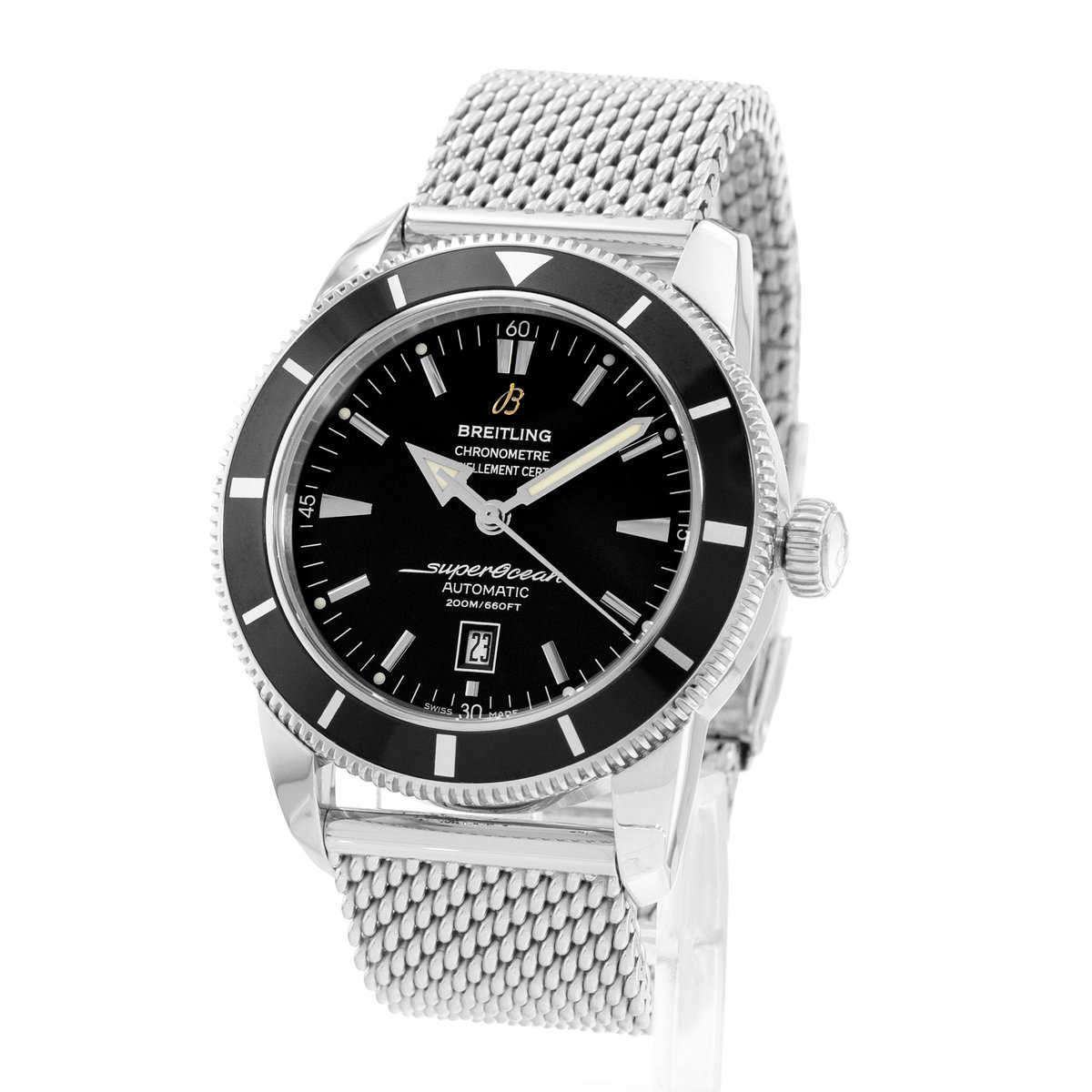 Breitling Superocean Heritage A17320 Black Dial 46