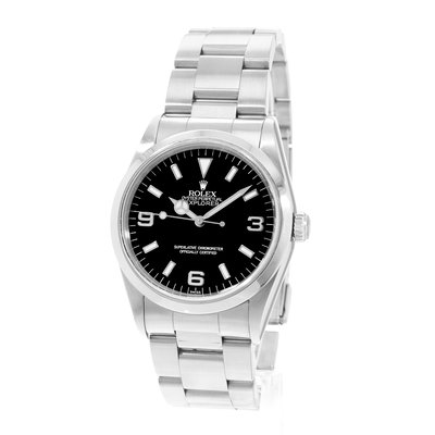 Rolex Explorer 36 14270 Black Dial 36