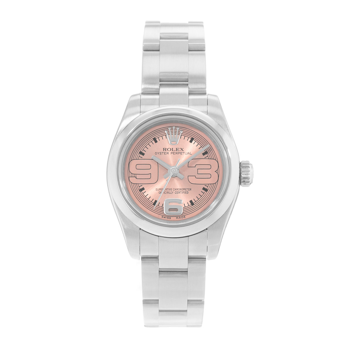 Rolex Oyster Perpetual 26 176200 Pink Dial 26
