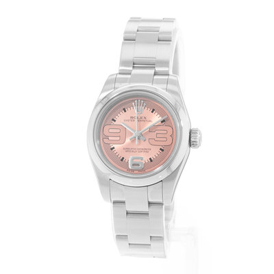 Rolex Oyster Perpetual 26 176200 Pink Dial 26