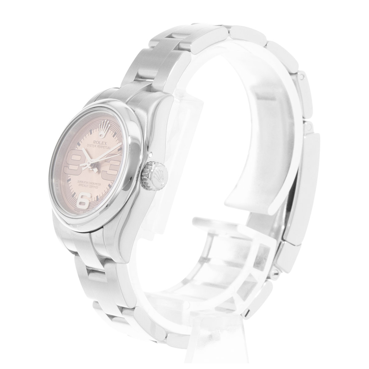 Rolex Oyster Perpetual 26 176200 Pink Dial 26