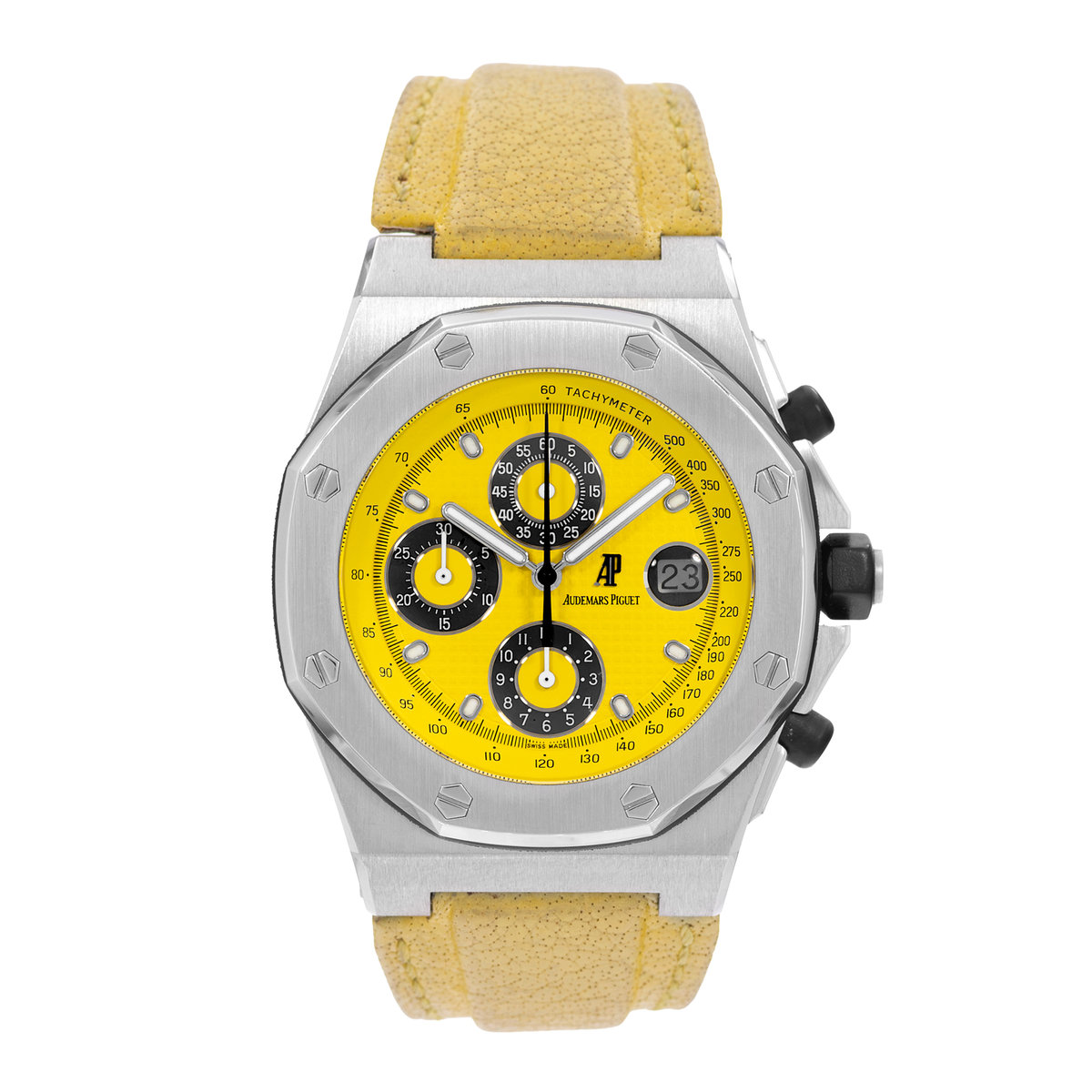 Audemars Piguet Royal Oak Offshore 25770ST Yellow Dial 42