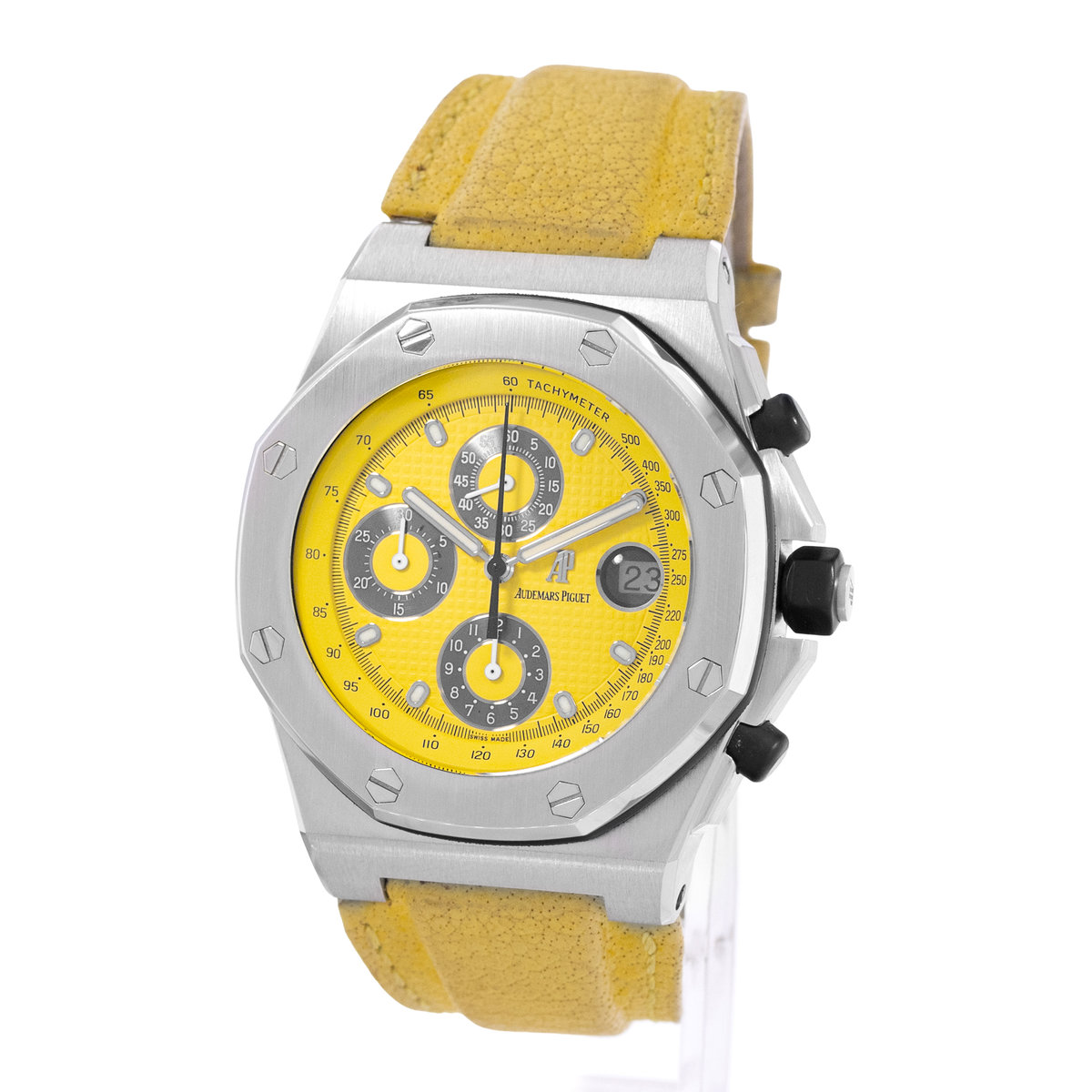 Audemars Piguet Royal Oak Offshore 25770ST Yellow Dial 42