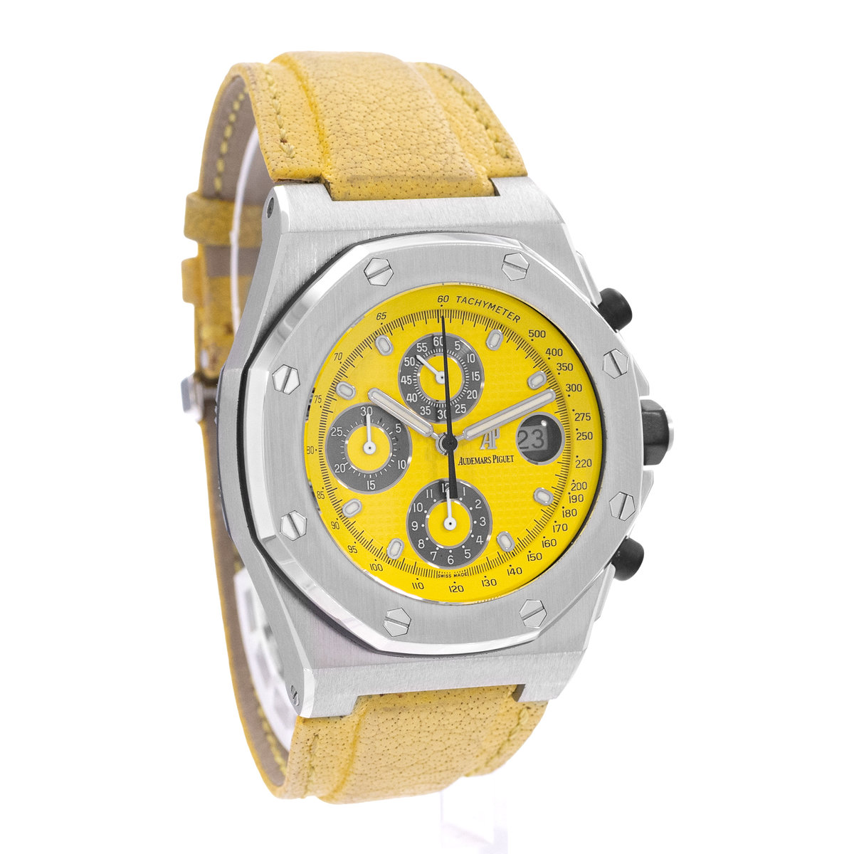 Audemars Piguet Royal Oak Offshore 25770ST Yellow Dial 42