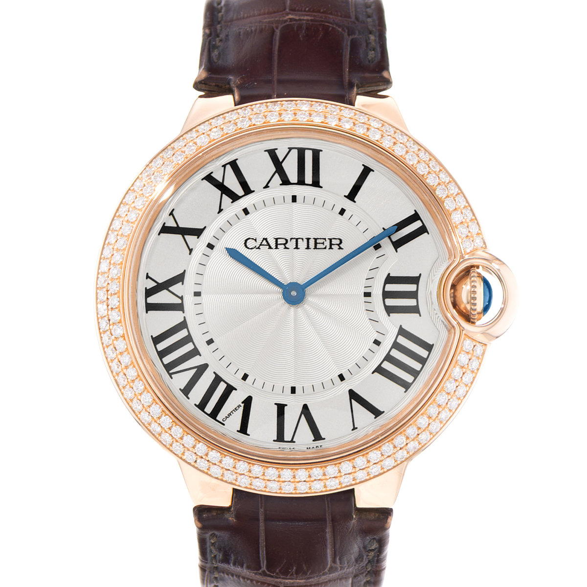 Cartier Ballon Bleu 40 WE902055 2661 Silver Dial 40