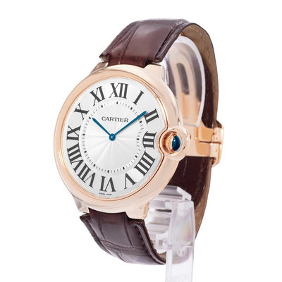 Cartier Ballon Bleu 46 W6920054 3376 Silver Dial 46