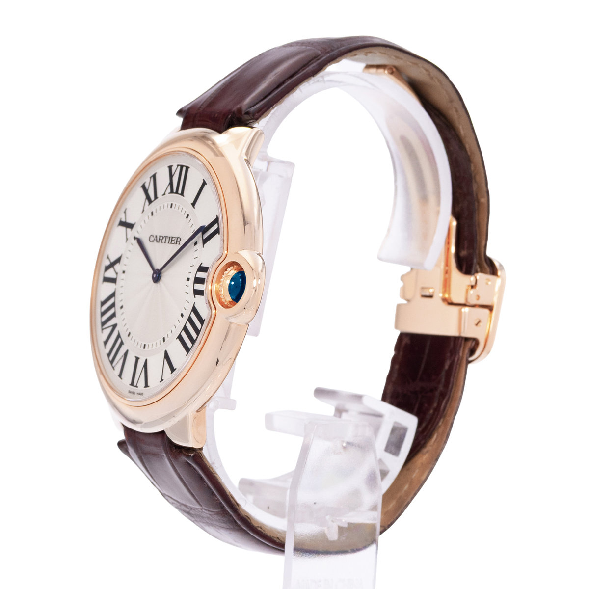 Cartier Ballon Bleu 46 W6920054 3376 Silver Dial 46