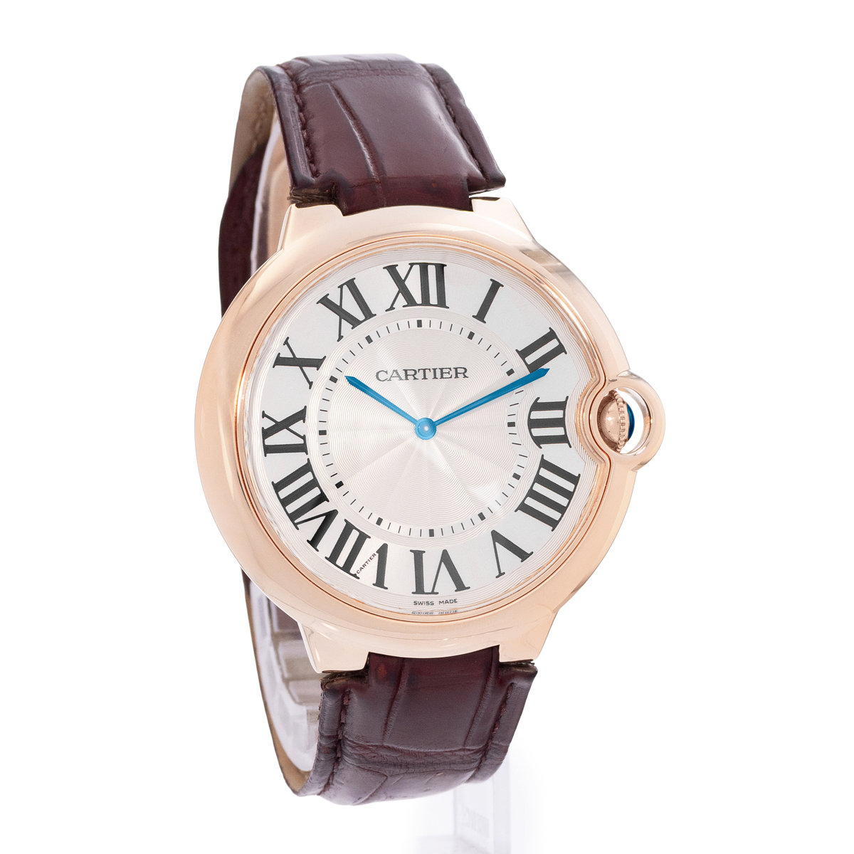 Cartier Ballon Bleu 46 W6920054 3376 Silver Dial 46