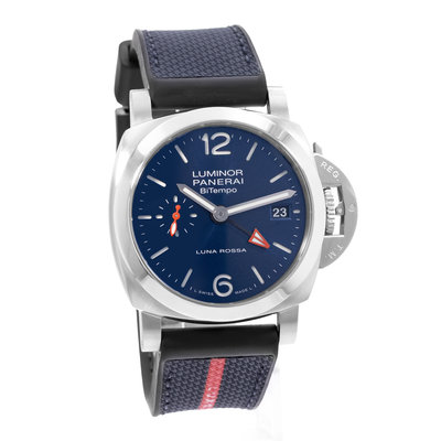 Panerai Luminor Luna Rossa PAM 01404 Blue Dial 40