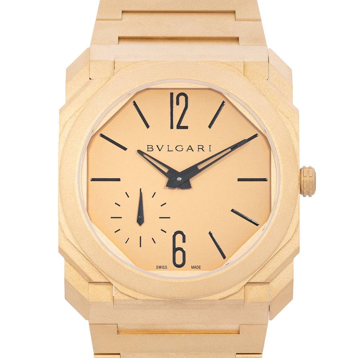 Bulgari Octo Finissimo 104190 RE00146 Champagne Dial 40
