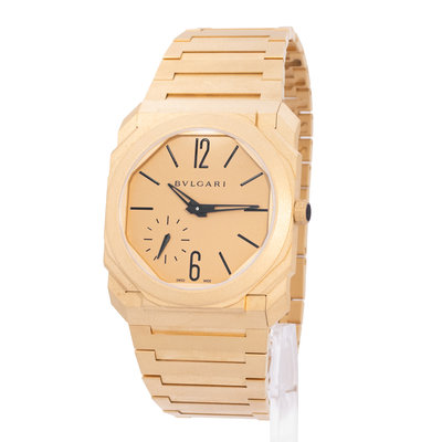 Bulgari Octo Finissimo 104190 RE00146 Champagne Dial 40