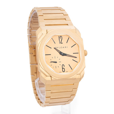 Bulgari Octo Finissimo 104190 RE00146 Champagne Dial 40