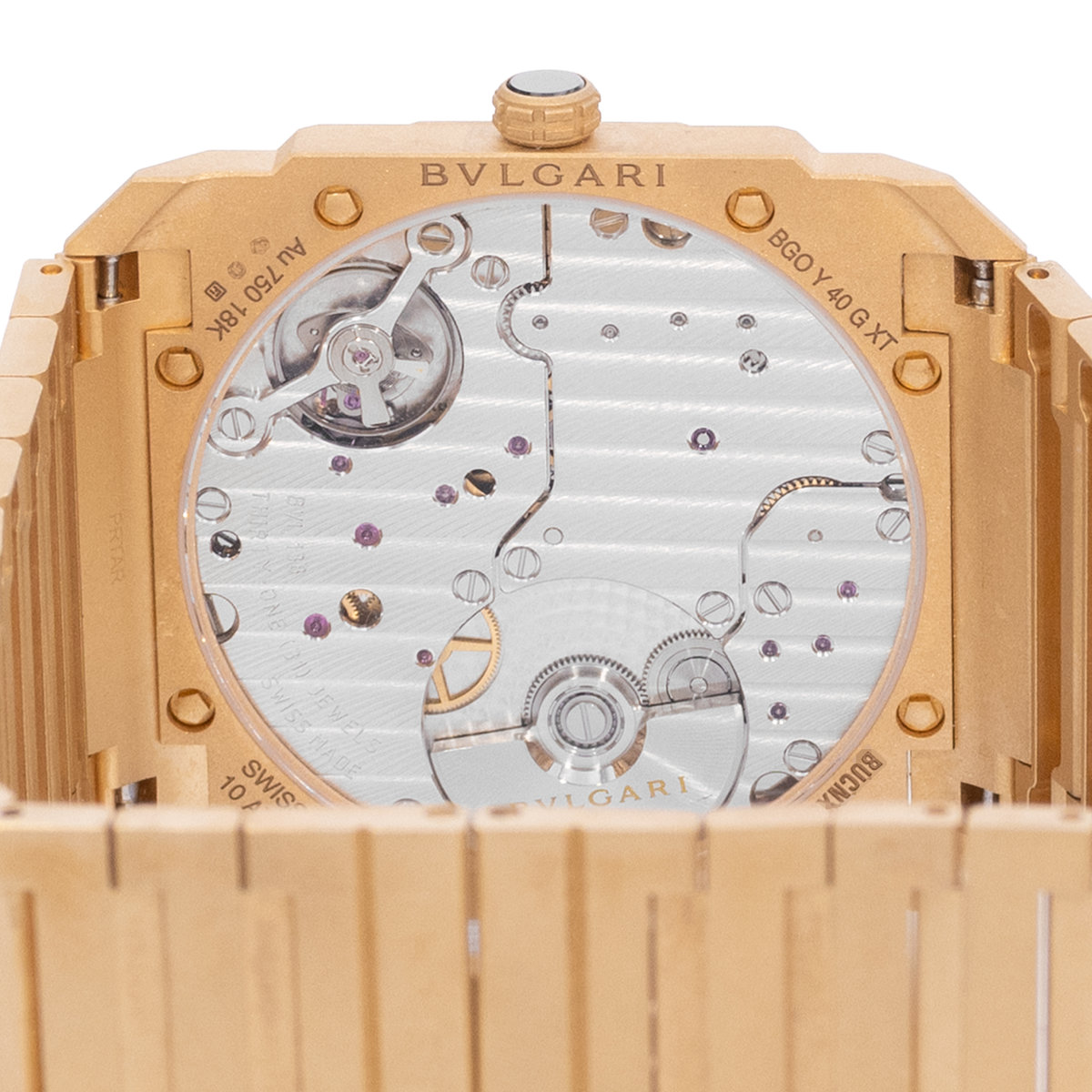 Bulgari Octo Finissimo 104190 RE00146 Champagne Dial 40