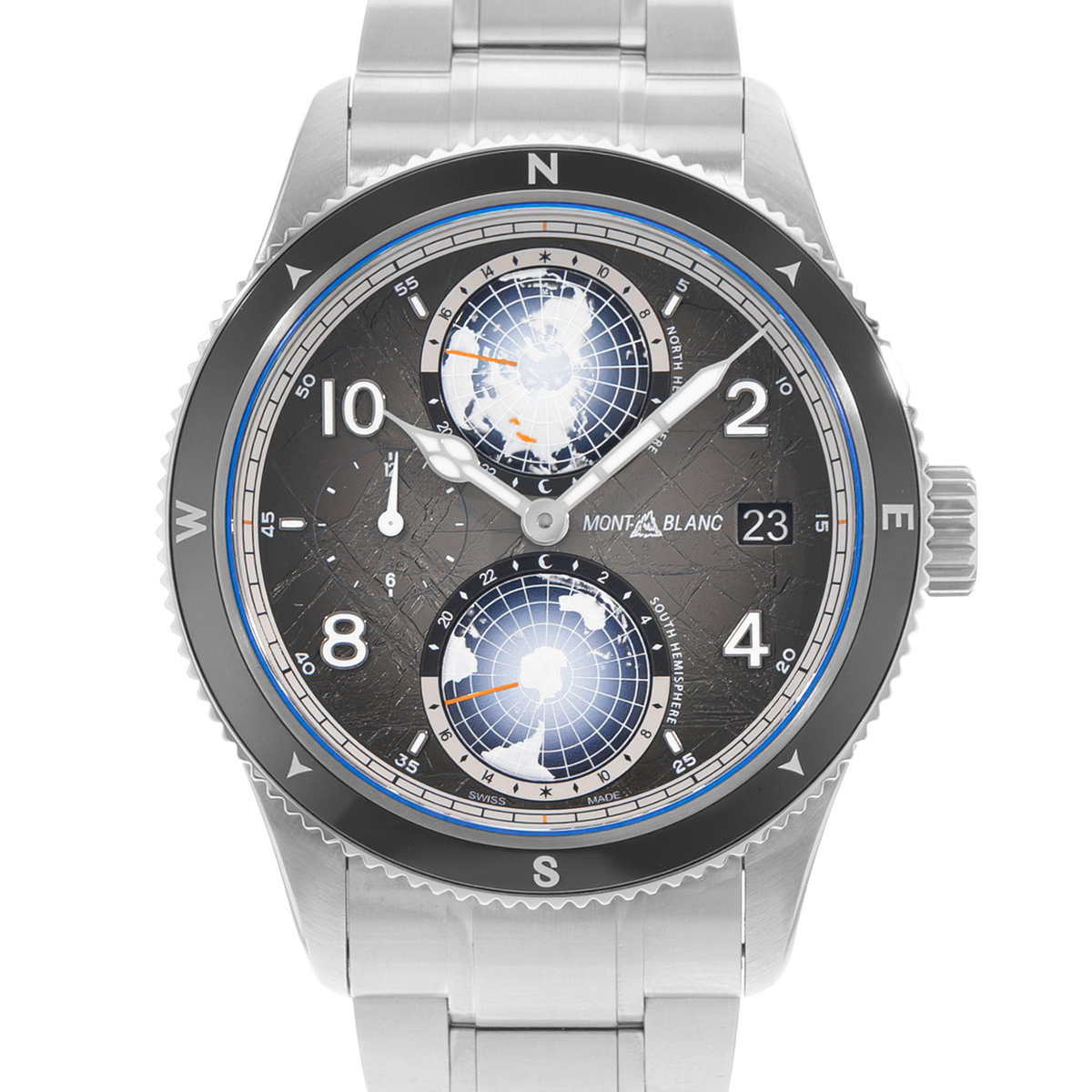 Montblanc 1858 130982 Grey Dial 42
