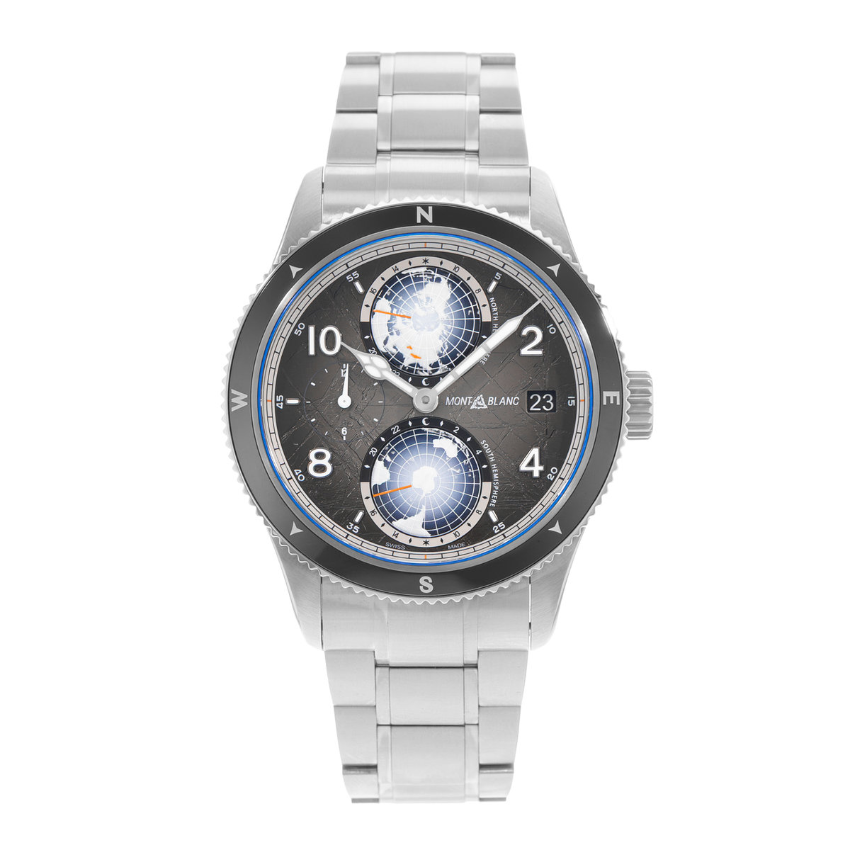 Montblanc 1858 130982 Grey Dial 42