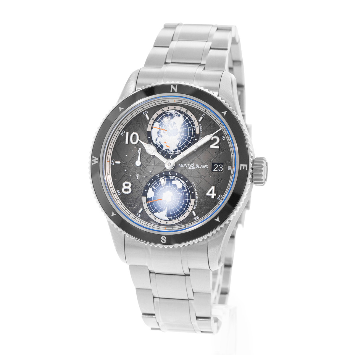 Montblanc 1858 130982 Grey Dial 42