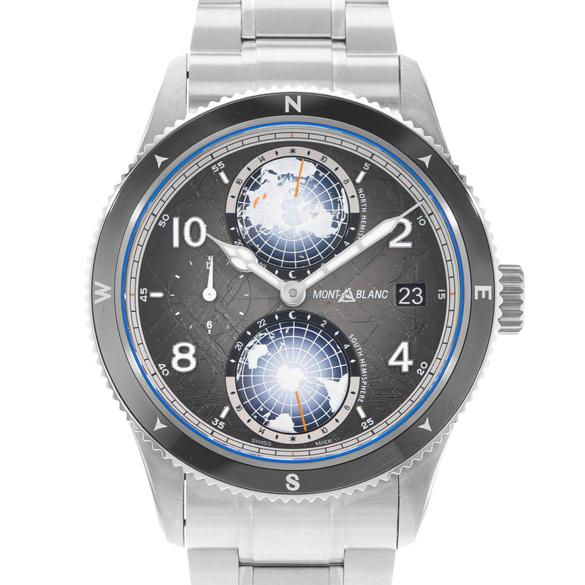 Montblanc 1858 130982 Grey Dial 42
