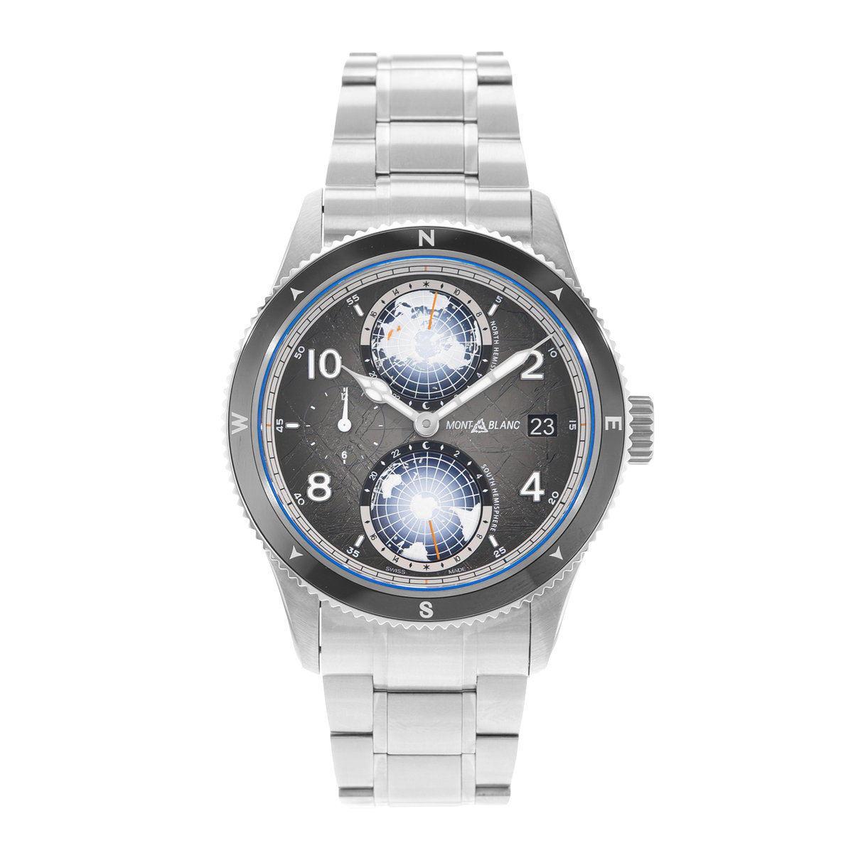 Montblanc 1858 130982 Grey Dial 42