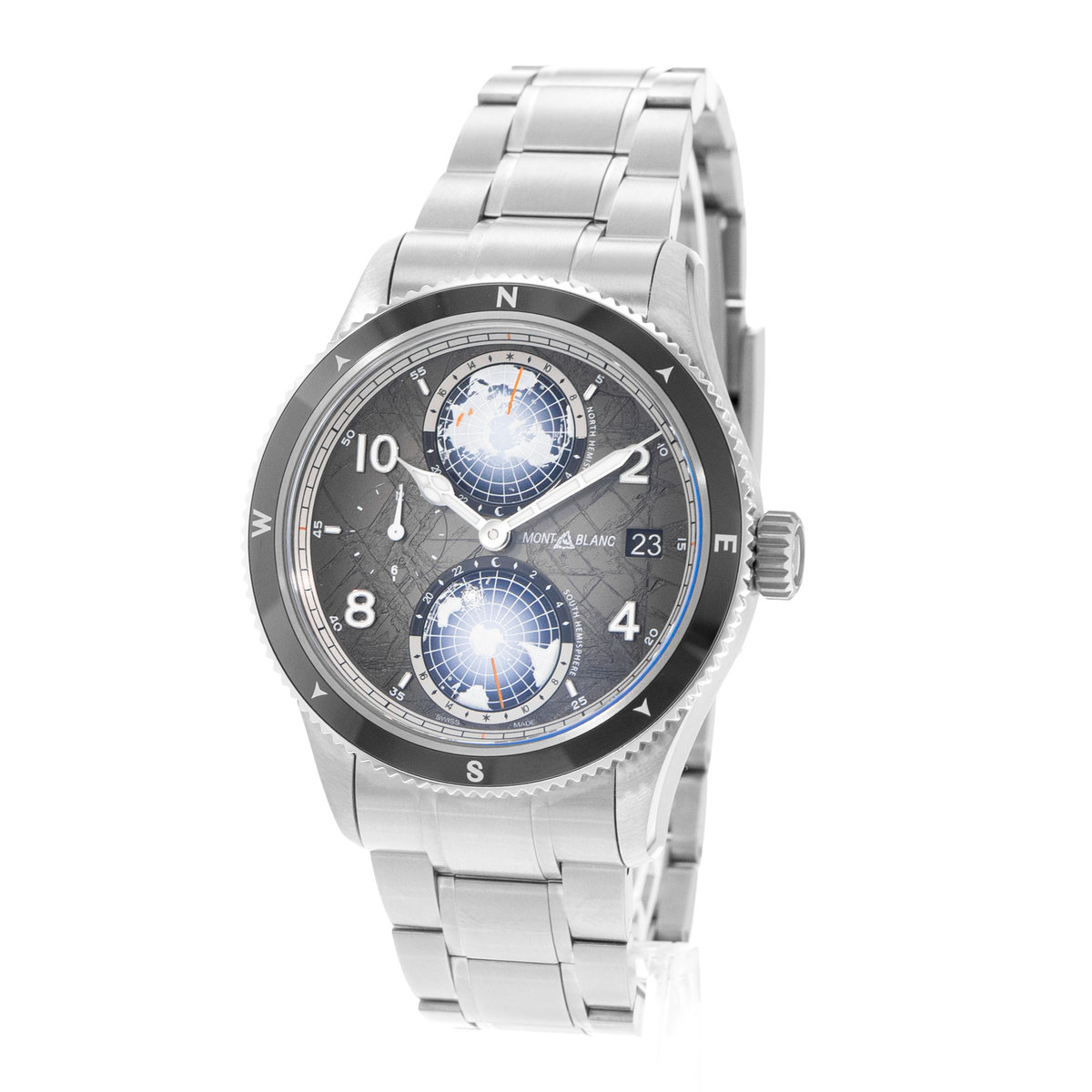 Montblanc 1858 130982 Grey Dial 42