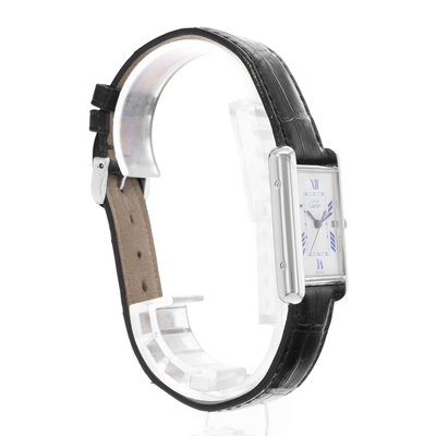 Cartier Tank Must W1014154 2414 Silver Dial 25