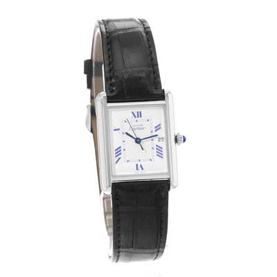 Cartier Tank Must W1014154 2414 Silver Dial 25