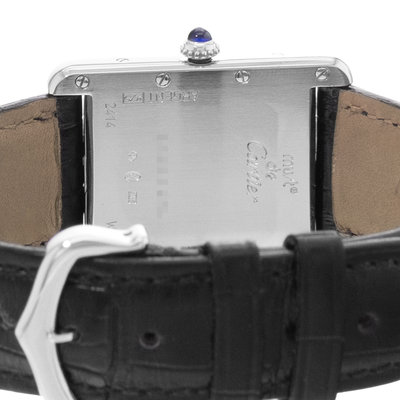 Cartier Tank Must W1014154 2414 Silver Dial 25