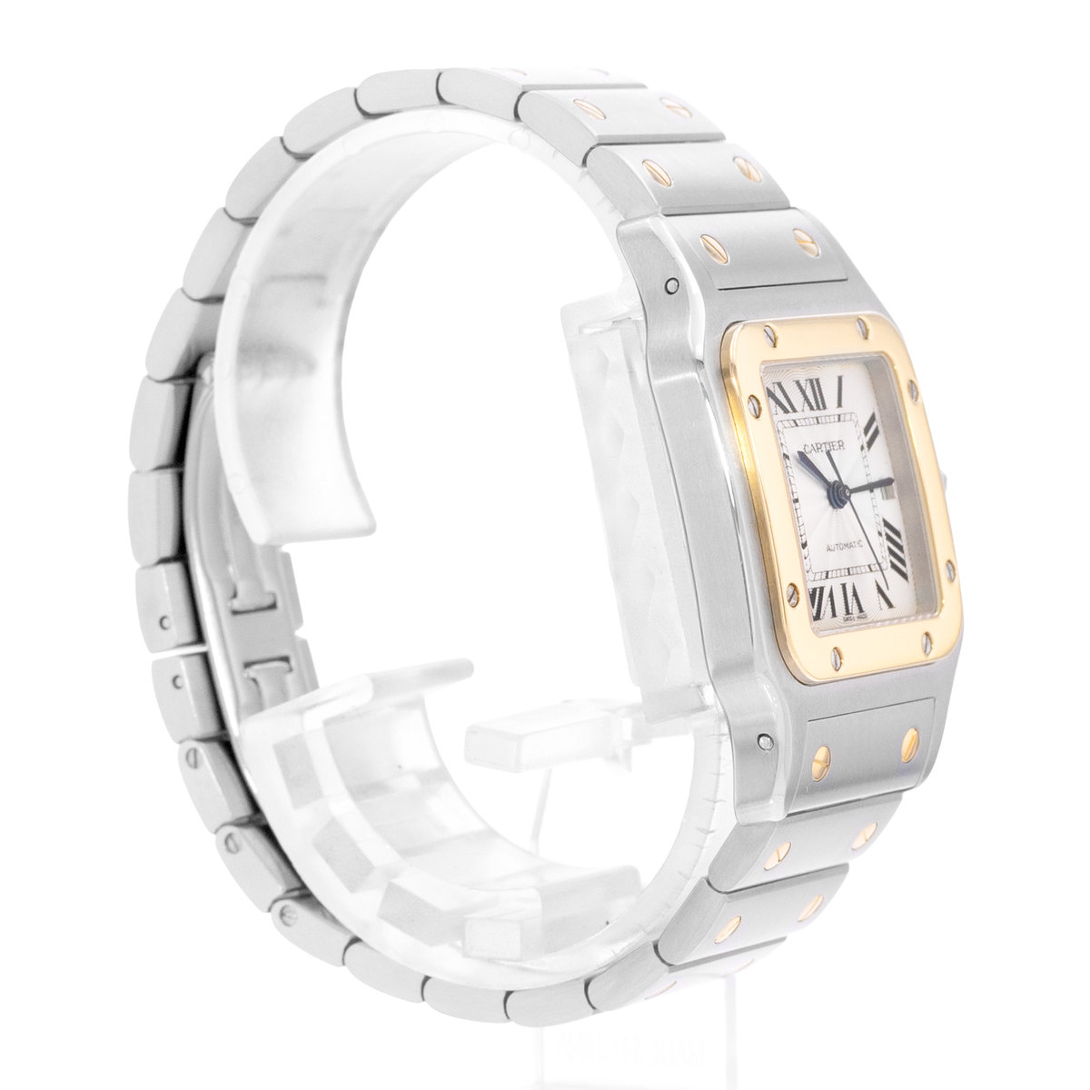 Cartier Santos Galbee W20058C4 2319 Silver Dial 32