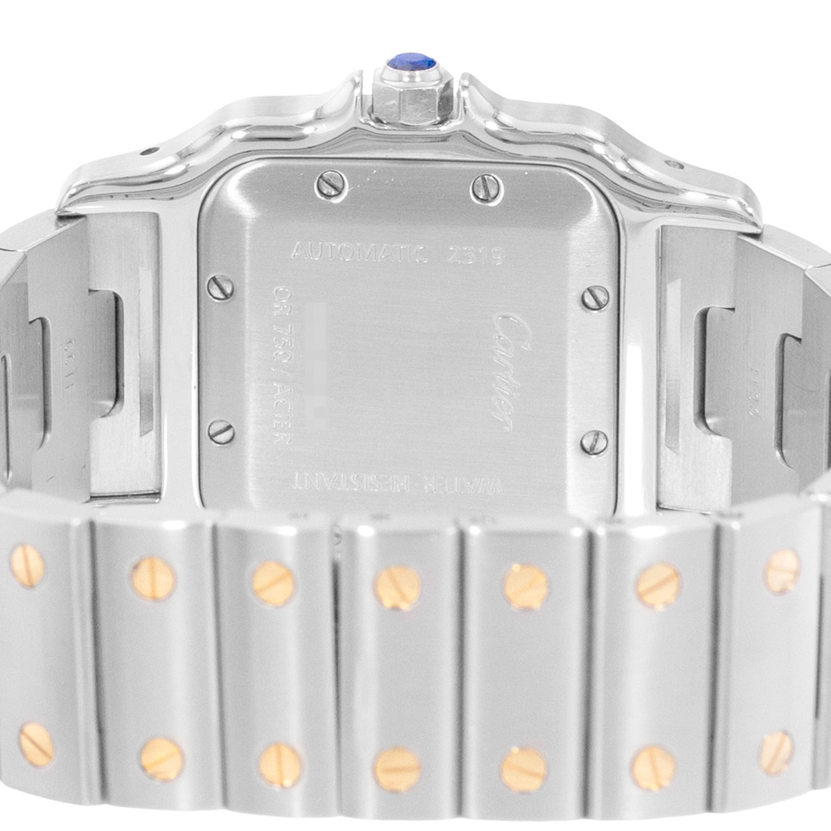 Cartier Santos Galbee W20058C4 2319 Silver Dial 32