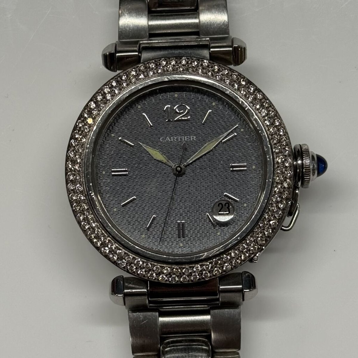Cartier Pasha W31017H3 1040 NA Dial 38