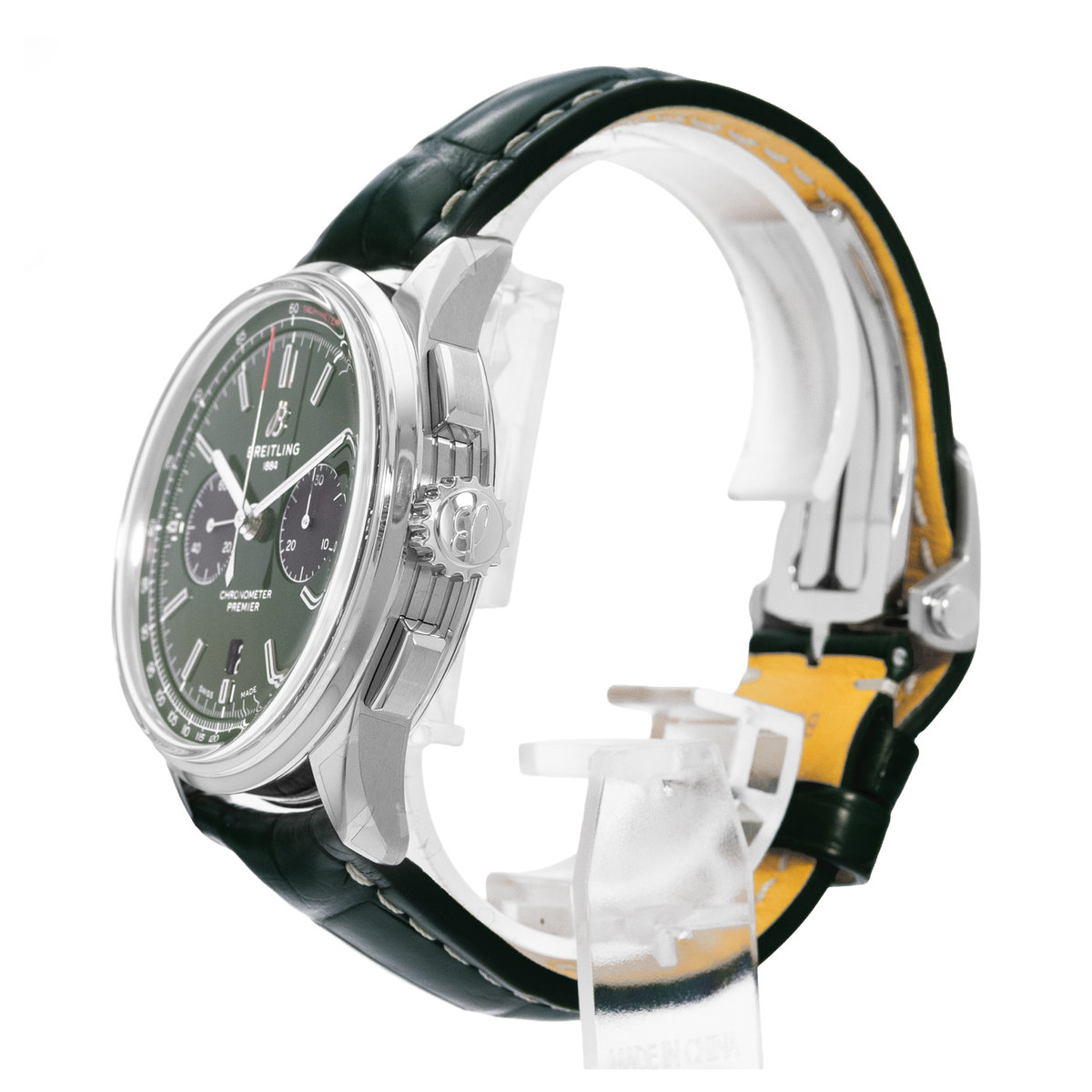 Breitling Premier B01 Chronograph AB0118221L1P1 Green Dial 42
