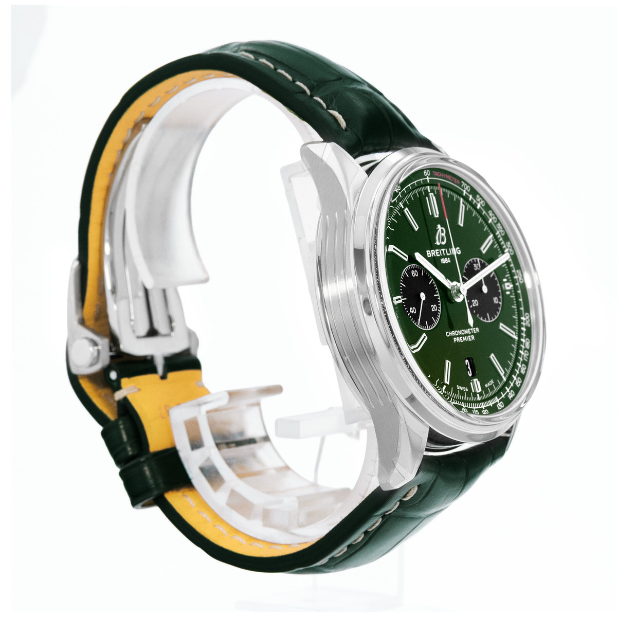Breitling Premier B01 Chronograph AB0118221L1P1 Green Dial 42