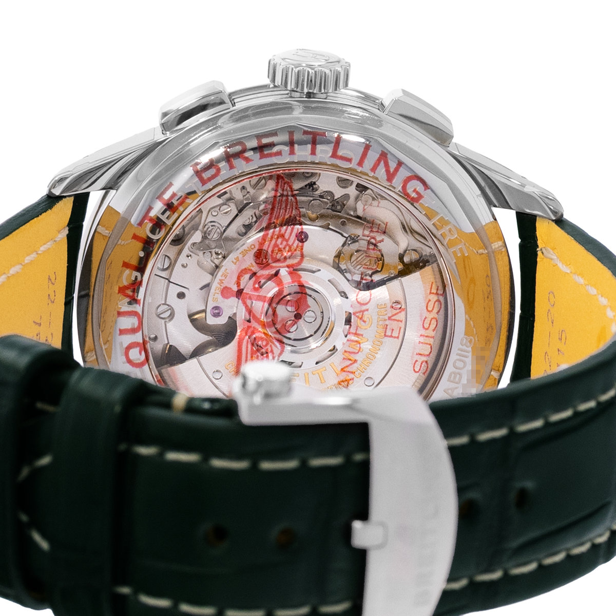 Breitling Premier B01 Chronograph AB0118221L1P1 Green Dial 42