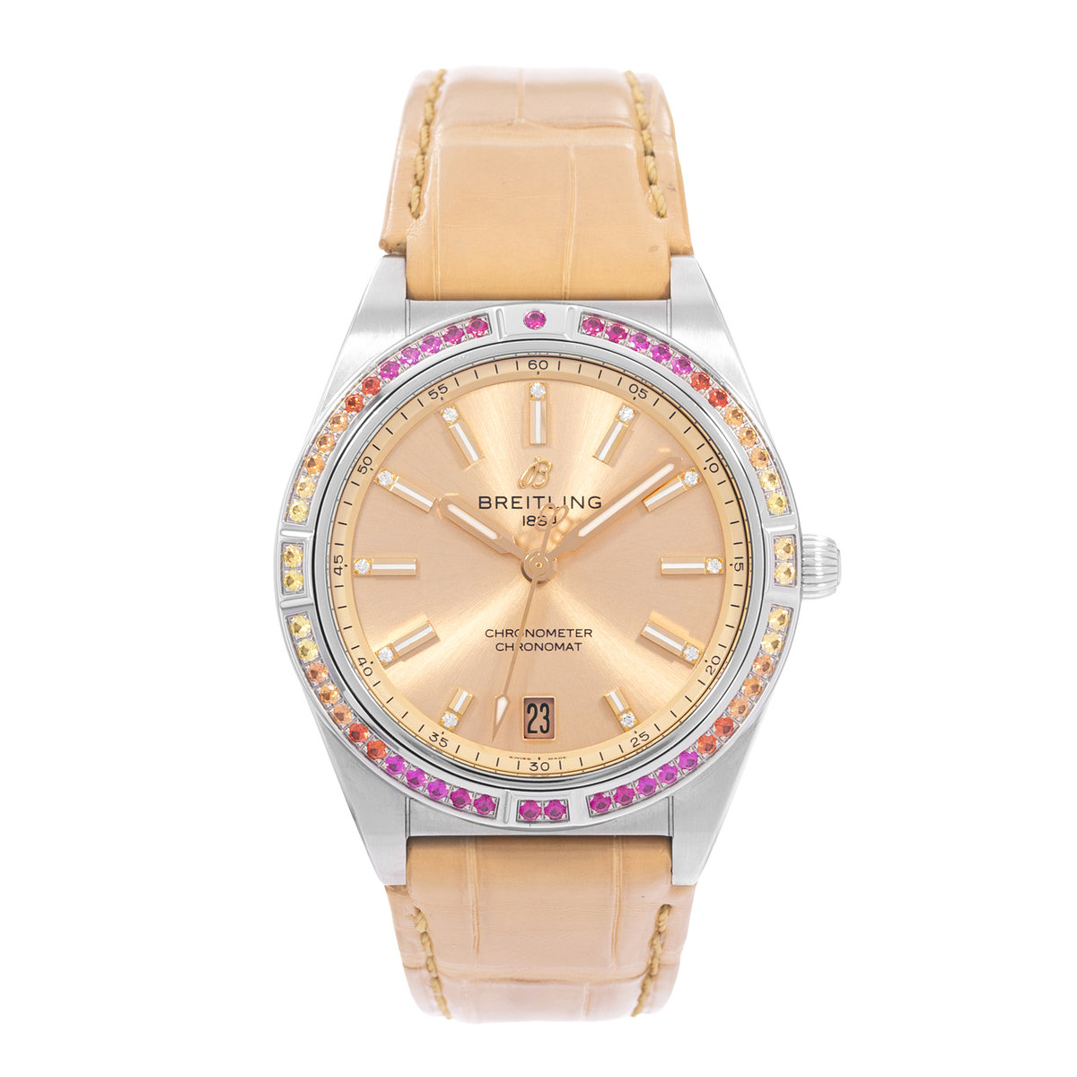 Breitling Chronomat A10380611A1P1 Champagne Dial 36