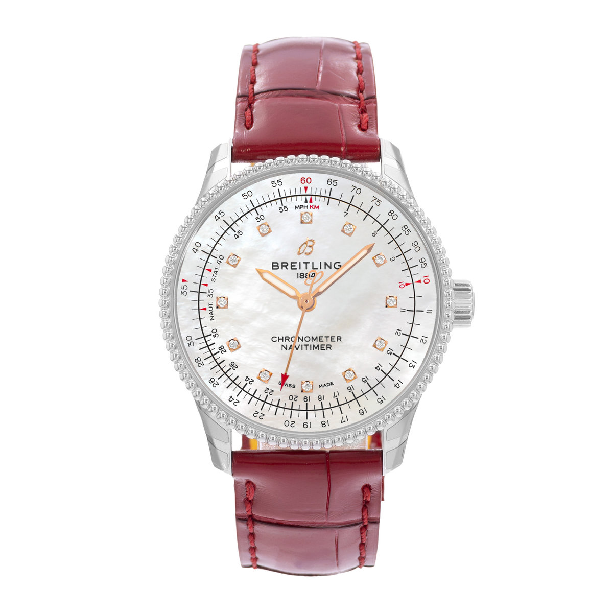 Breitling Navitimer A17395211A1P6 Mother of pearl Dial 35
