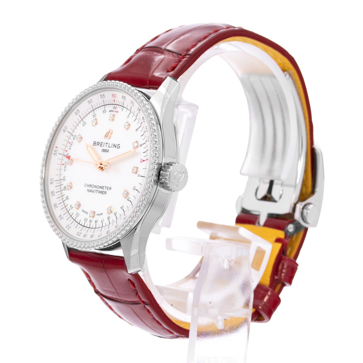 Breitling Navitimer A17395211A1P6 Mother of pearl Dial 35