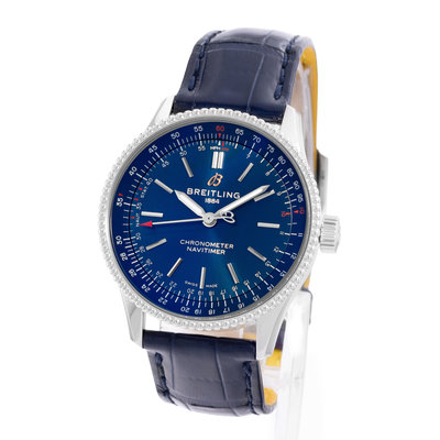 Breitling Navitimer A17395 Blue Dial 35